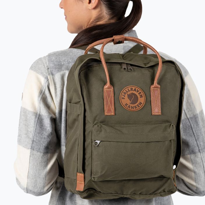 Fjällräven Kanken No. 2 16 l σκούρο λαδί σακίδιο ημέρας 4