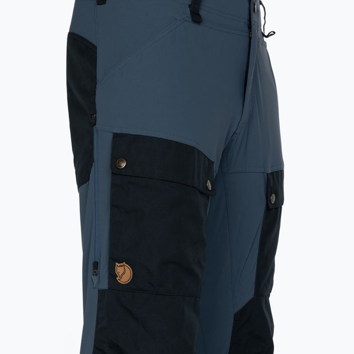 Ανδρικό παντελόνι πεζοπορίας Fjällräven Keb Trousers Reg navy blue and black F85656R 3