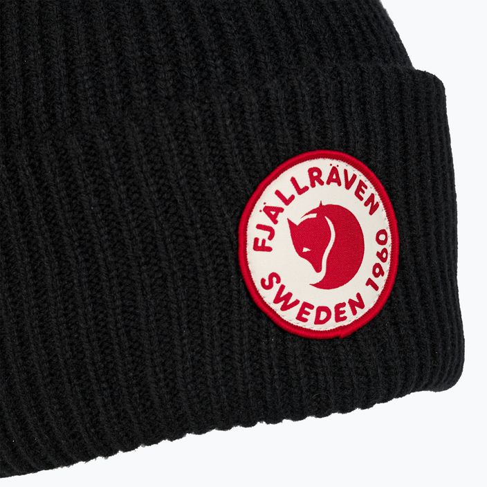 Fjällräven 1960 Καπέλο με λογότυπο 550 μαύρο 4