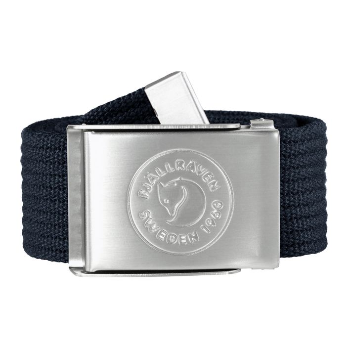 Ζώνη παντελονιού Fjällräven 1960 Logo Belt dark navy 2