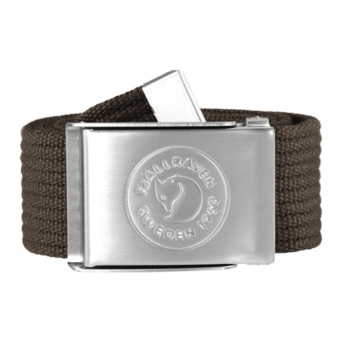 Ζώνη παντελονιού Fjällräven 1960 Logo Belt dark olive 2