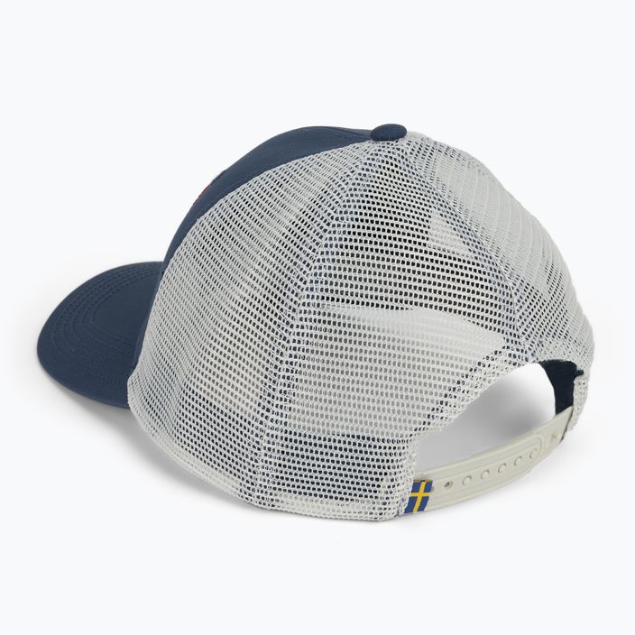 Fjällräven 1960 Λογότυπο Langtradarkeps καπέλο μπέιζμπολ μπλε F78138 3