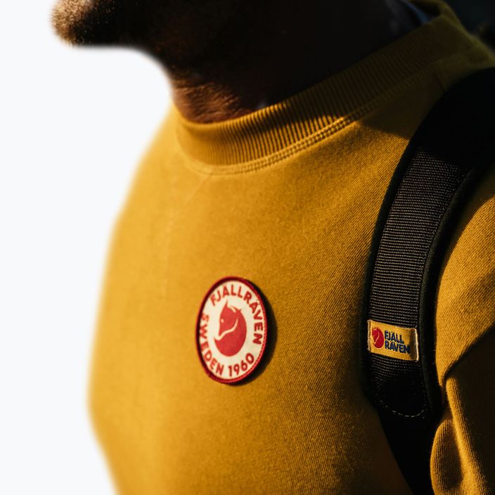 Ανδρικό trekking φούτερ Fjällräven 1960 Logo Badge Sweater 161 mustard yellow 5