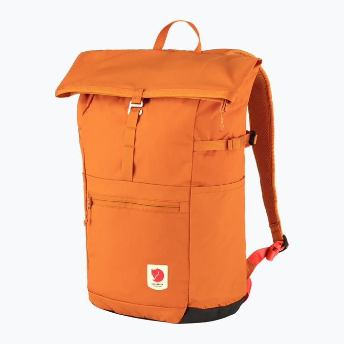 Fjällräven High Coast Foldsack 24 l ηλιοβασίλεμα πορτοκαλί σακίδιο πεζοπορίας 2