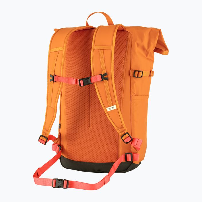 Fjällräven High Coast Foldsack 24 l ηλιοβασίλεμα πορτοκαλί σακίδιο πεζοπορίας 3