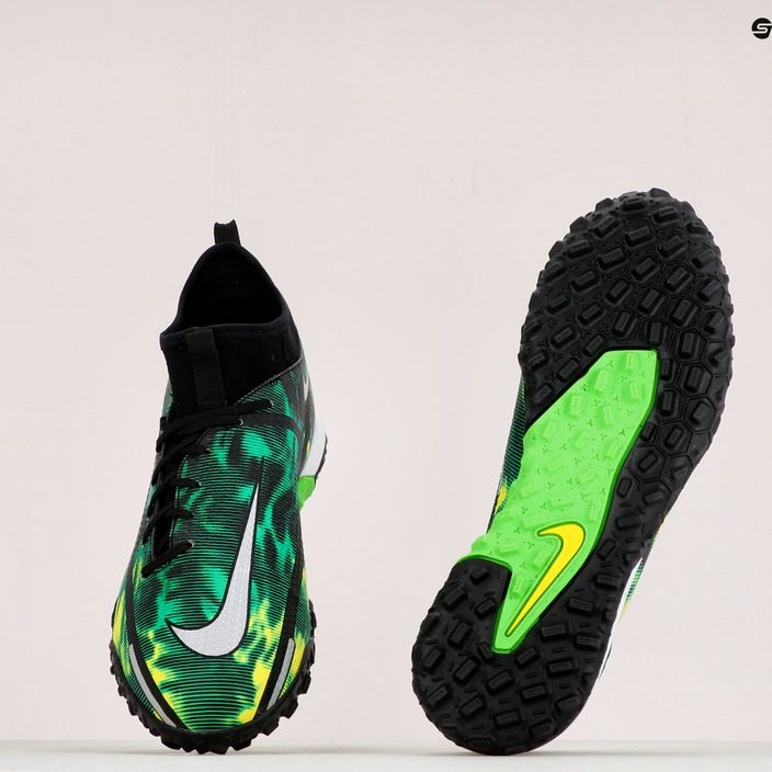 Nike Phantom GT2 Academy DF SW TF Jr παιδικά ποδοσφαιρικά παπούτσια μαύρο DM0741-003 10