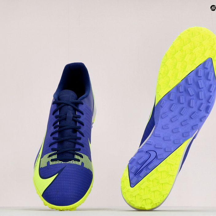 Ανδρικά ποδοσφαιρικά παπούτσια Nike Vapor 14 Academy TF μπλε CV0978-474 10