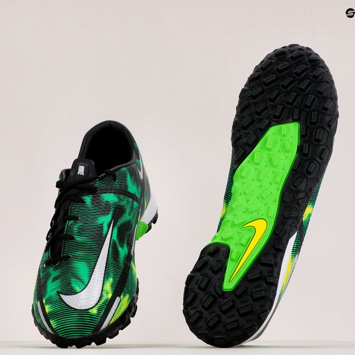 Nike Phantom GT2 Academy SW TF ανδρικά ποδοσφαιρικά παπούτσια μαύρο DM0725-003 10