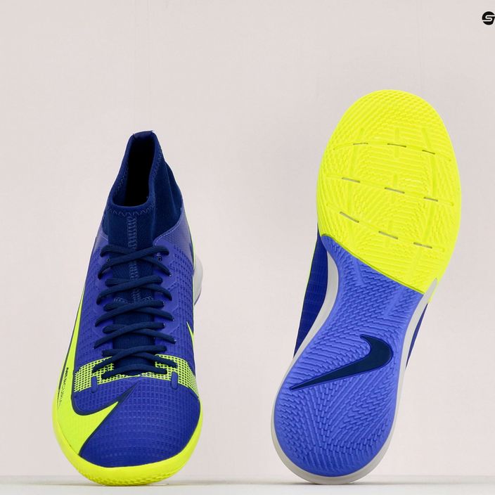 Ανδρικά ποδοσφαιρικά παπούτσια Nike Superfly 8 Academy IC μπλε CV0847-474 10