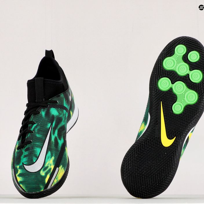 Nike Phantom GT2 Academy DF SW IC Jr παιδικά ποδοσφαιρικά παπούτσια πράσινα DM0740-003 10