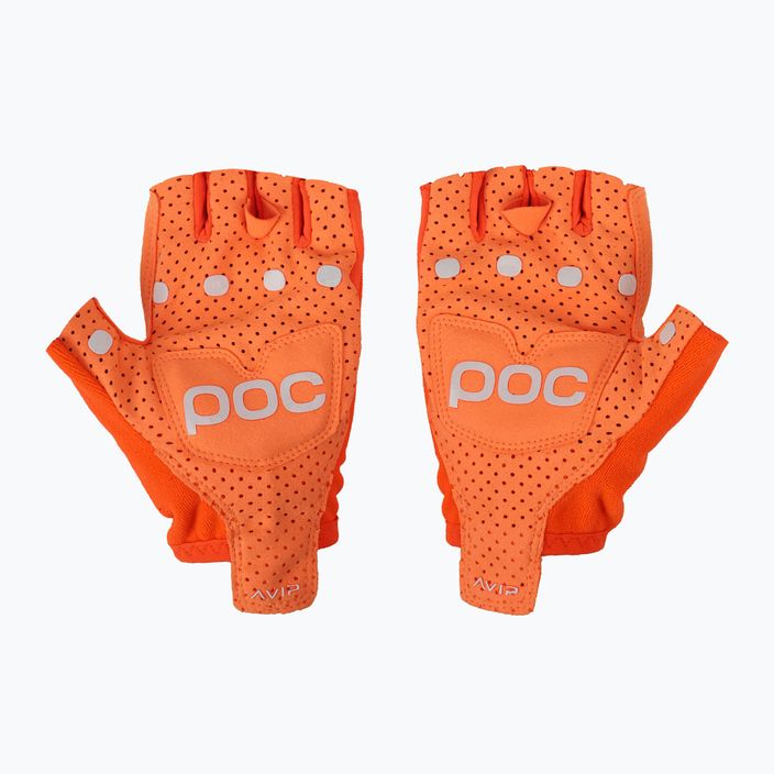 Γάντια ποδηλασίας POC AVIP Short zink orange 2