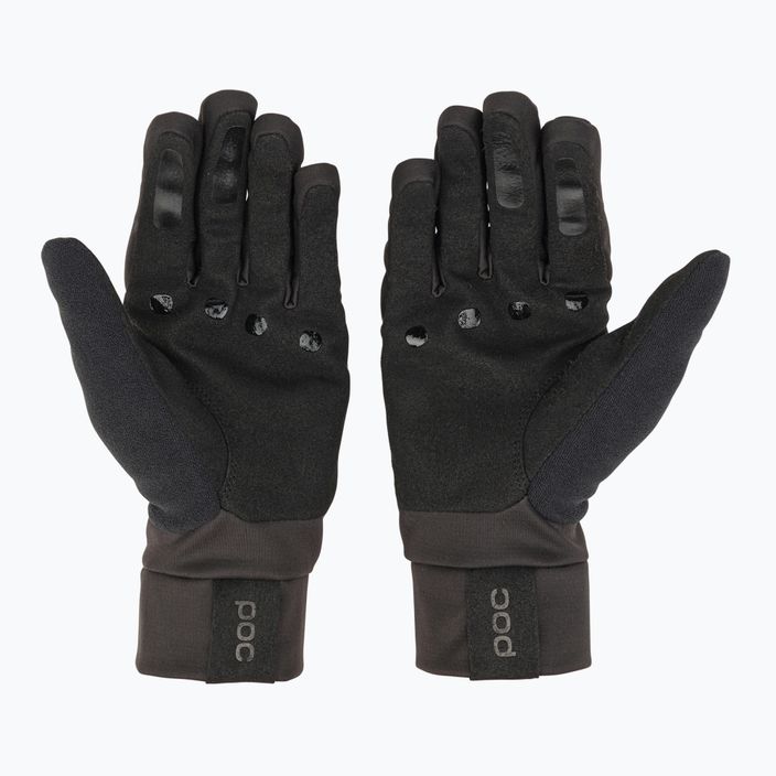 Γάντια ποδηλασίας POC Essential Softshell Glove uranium black 2