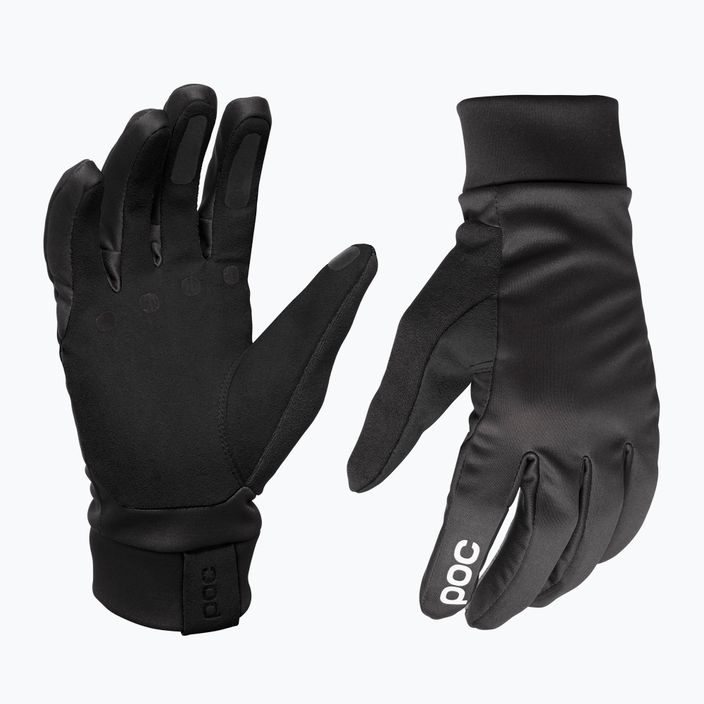 Γάντια ποδηλασίας POC Essential Softshell Glove uranium black 5