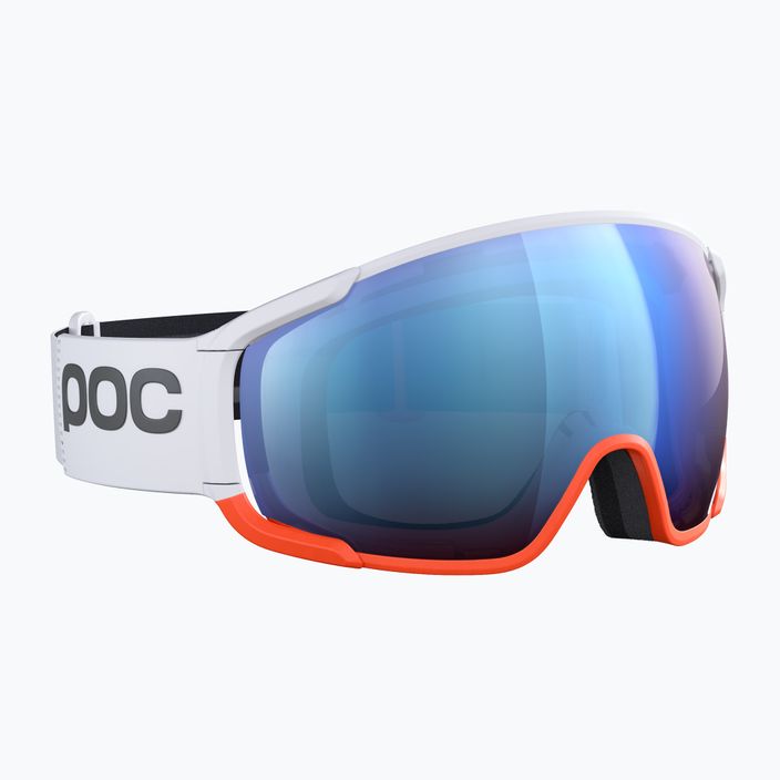 Γυαλιά σκι POC Zonula Race hydrogen white/zink orange/partly blue 3