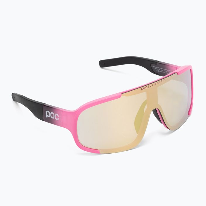 Γυαλιά ποδηλάτου POC Aspire pink/uranium black translucent/clarity road gold