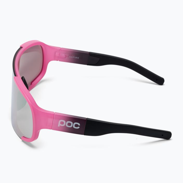 Γυαλιά ποδηλάτου POC Aspire pink/uranium black translucent/clarity road gold 4