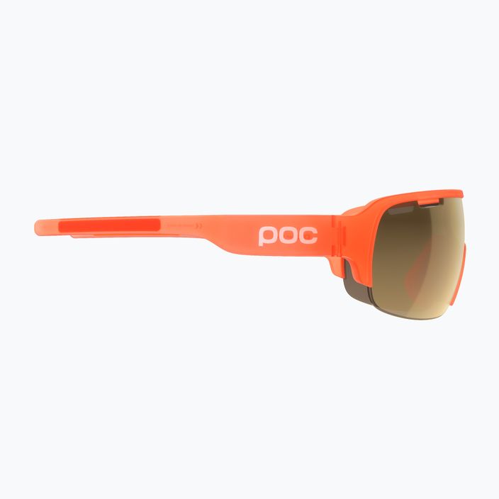POC Do Half Blade φθορίζον πορτοκαλί ημιδιαφανή γυαλιά ποδηλασίας 8