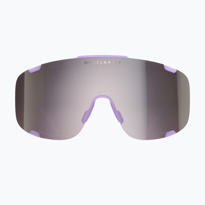 Γυαλιά ποδηλάτου POC Devour purple quartz translucent/clarity road silver 7