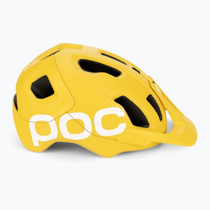 Κράνος ποδηλάτου POC Axion Race MIPS aventurine yellow matt 3