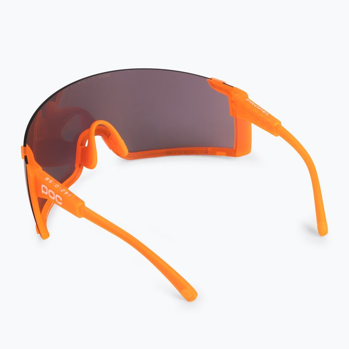 Γυαλιά ποδηλάτου POC Propel fluorescent orange translucent/clarity road gold 3