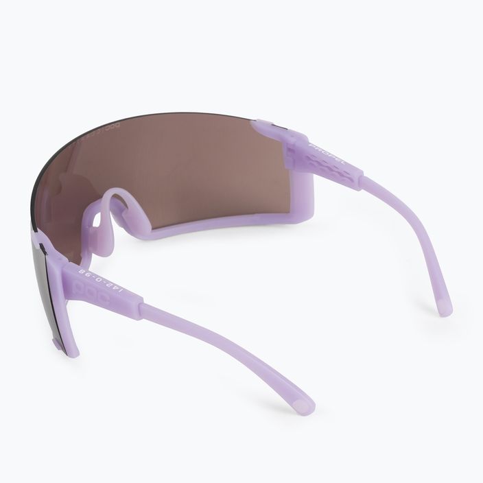 Γυαλιά ποδηλάτου POC Propel purple quartz translucent/clarity road silver 3