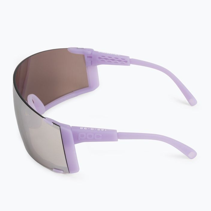 Γυαλιά ποδηλάτου POC Propel purple quartz translucent/clarity road silver 5