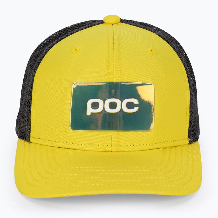 Παιδικό καπέλο μπέιζμπολ POC Essential MTB Cap aventurine yellow 4