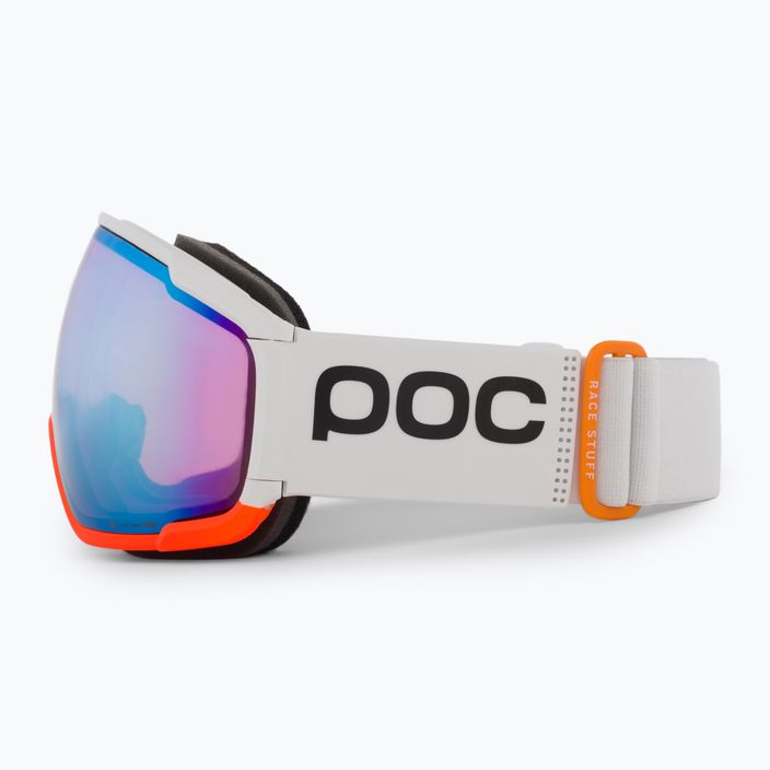 Γυαλιά σκι POC Zonula Clarity Comp white/fluorescent orange/spektris blue 4
