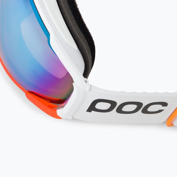 Γυαλιά σκι POC Zonula Clarity Comp white/fluorescent orange/spektris blue 5