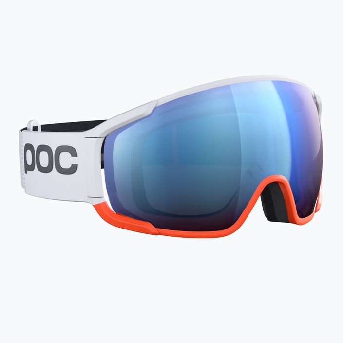 Γυαλιά σκι POC Zonula Clarity Comp white/fluorescent orange/spektris blue 6