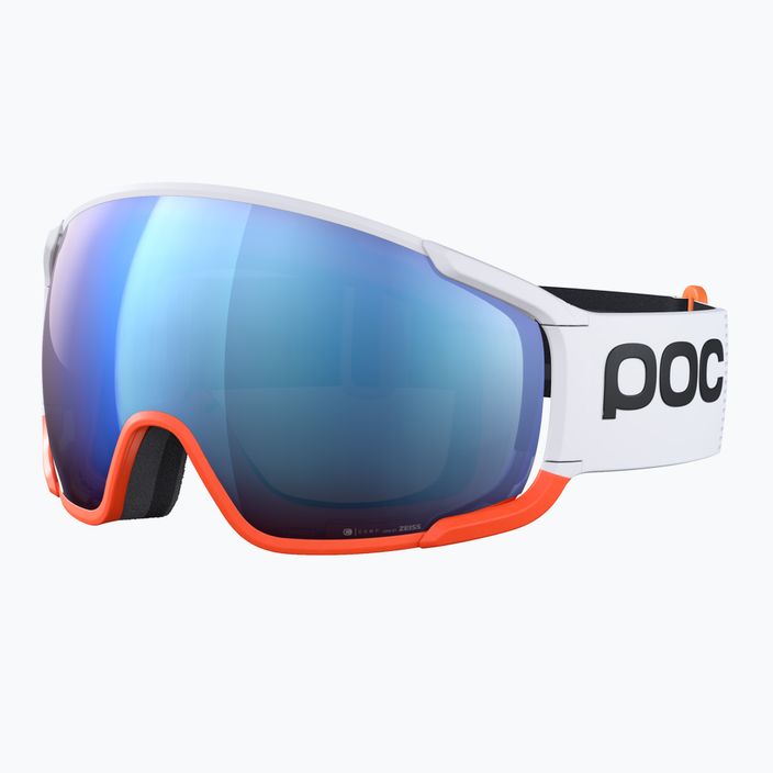 Γυαλιά σκι POC Zonula Clarity Comp white/fluorescent orange/spektris blue 9