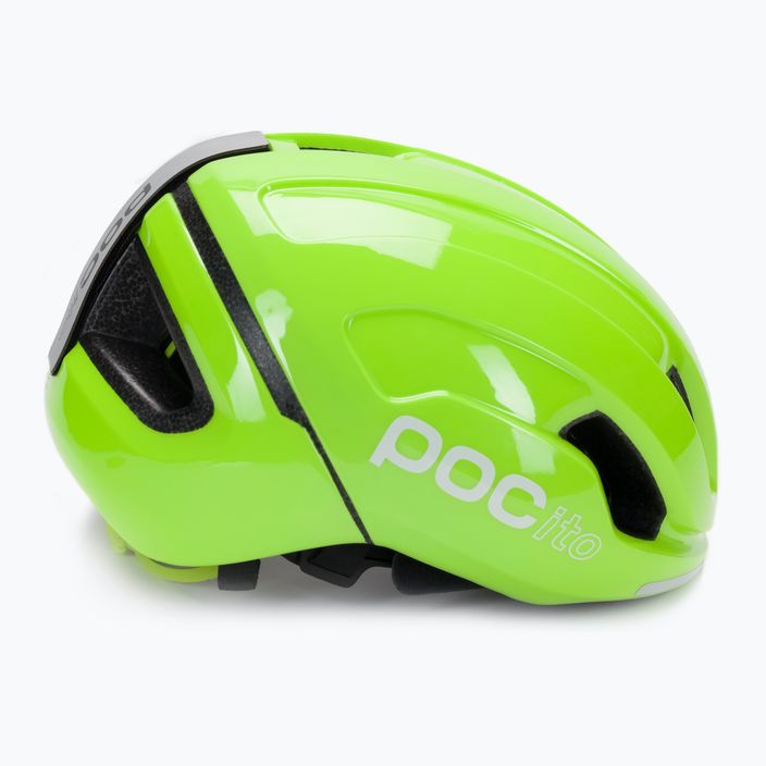 Παιδικό κράνος ποδηλάτου POC POCito Omne MIPS fluorescent yellow/green 3