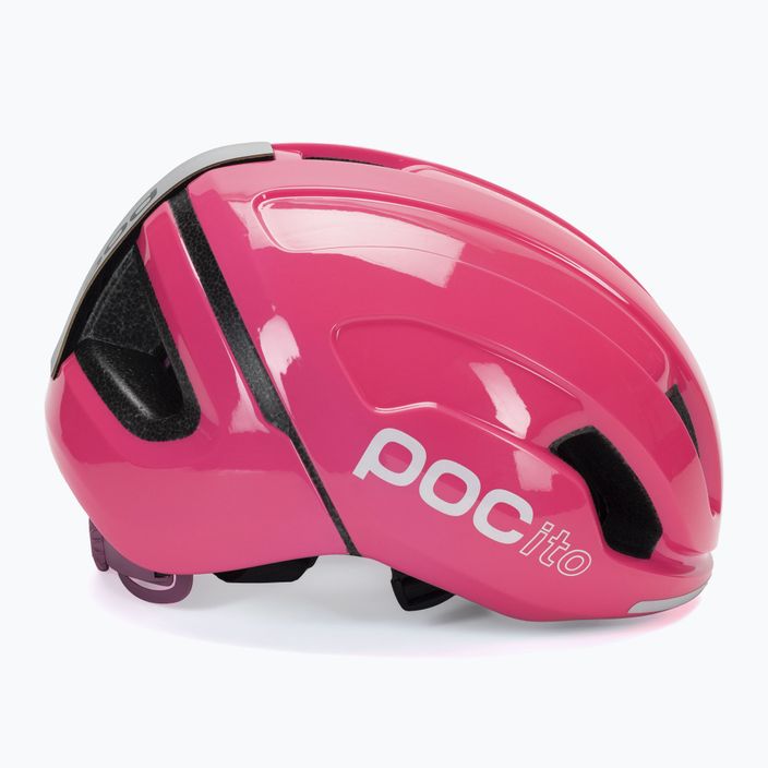 Παιδικό κράνος ποδηλάτου POC POCito Omne MIPS fluorescent pink 3