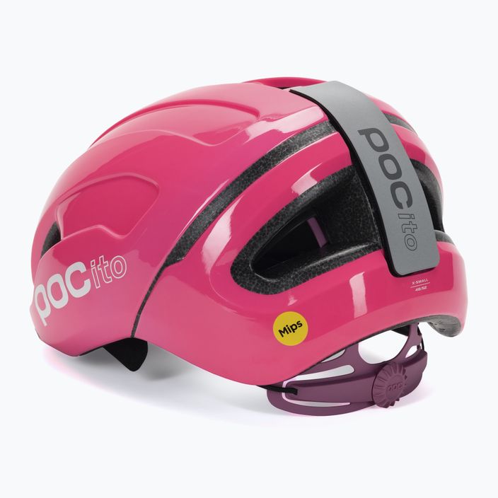 Παιδικό κράνος ποδηλάτου POC POCito Omne MIPS fluorescent pink 4