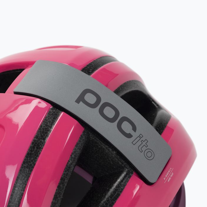 Παιδικό κράνος ποδηλάτου POC POCito Omne MIPS fluorescent pink 7