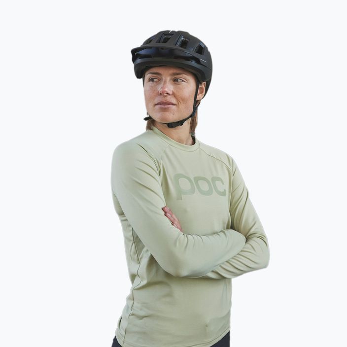 Γυναικεία ποδηλασία μακρυμάνικο POC Reform Enduro Jersey prehnite green 3