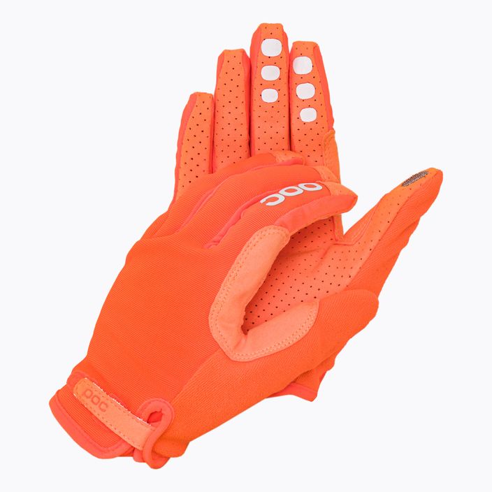 Γάντια ποδηλασίας POC Resistance Enduro Adj zink orange