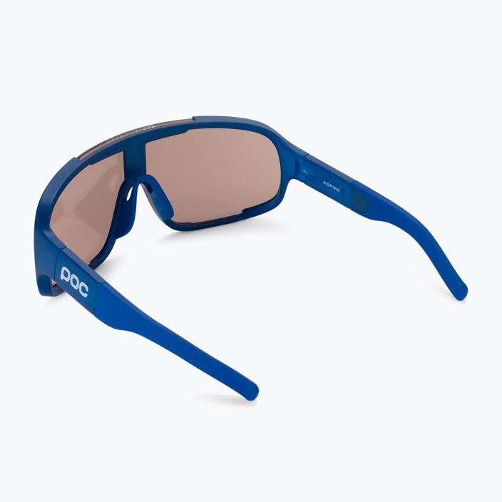Γυαλιά ποδηλάτου POC Aspire opal blue translucent/clarity trail silver 2