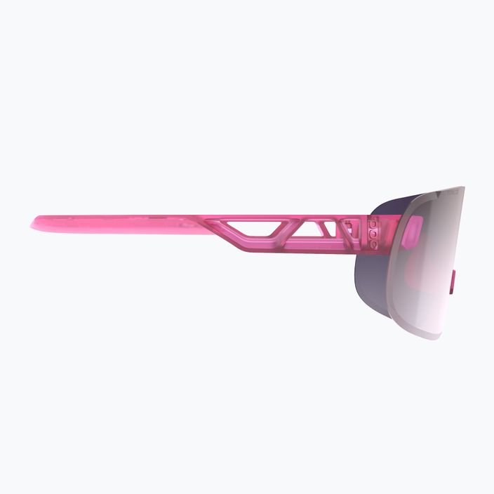 Γυαλιά ποδηλάτου POC Elicit actinium pink translucent/clarity road silver 4