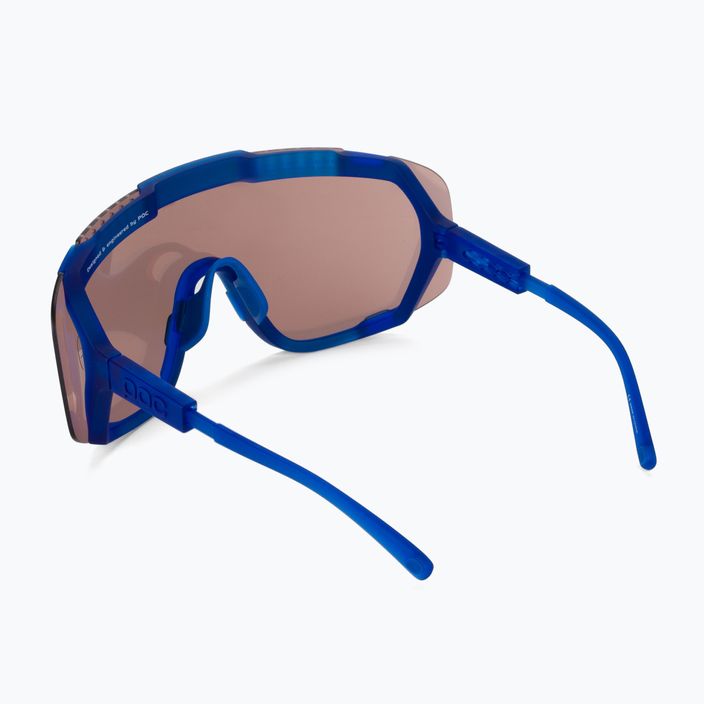 Γυαλιά ποδηλάτου POC Devour opal blue translucent/clarity trail silver 3
