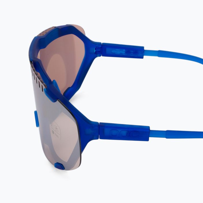Γυαλιά ποδηλάτου POC Devour opal blue translucent/clarity trail silver 5