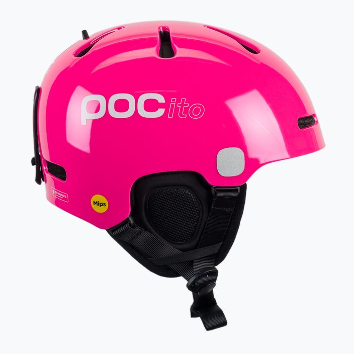 Παιδικά κράνη σκι POC POCito Fornix MIPS fluorescent pink 4