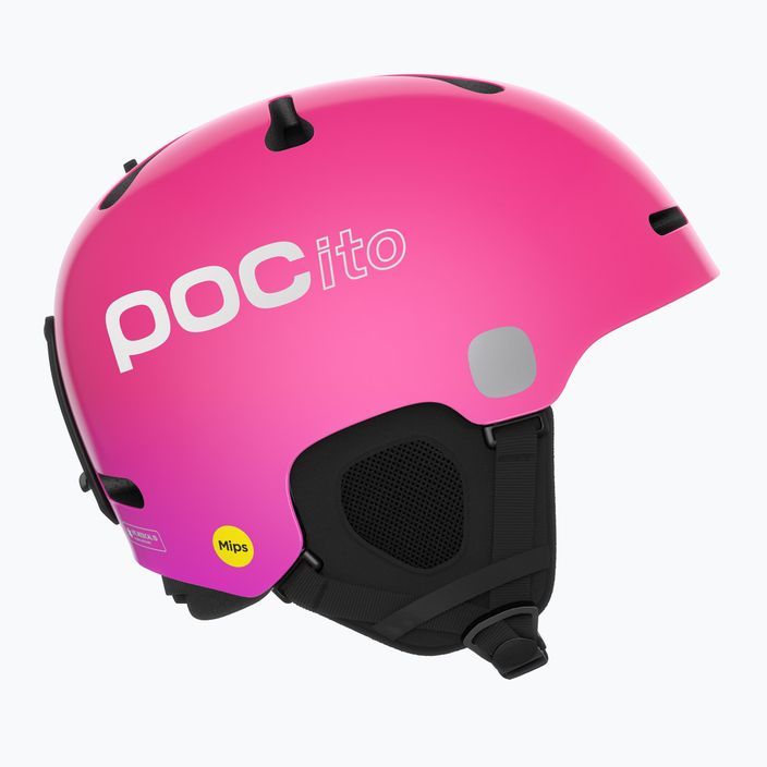 Παιδικά κράνη σκι POC POCito Fornix MIPS fluorescent pink 11