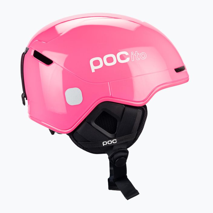 Παιδικά κράνη σκι POC POCito Obex MIPS fluorescent pink 4
