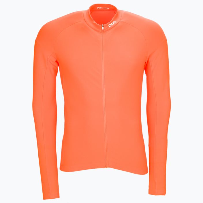 Ανδρικό ποδηλατικό μακρυμάνικο POC Radiant Jersey zink orange 6