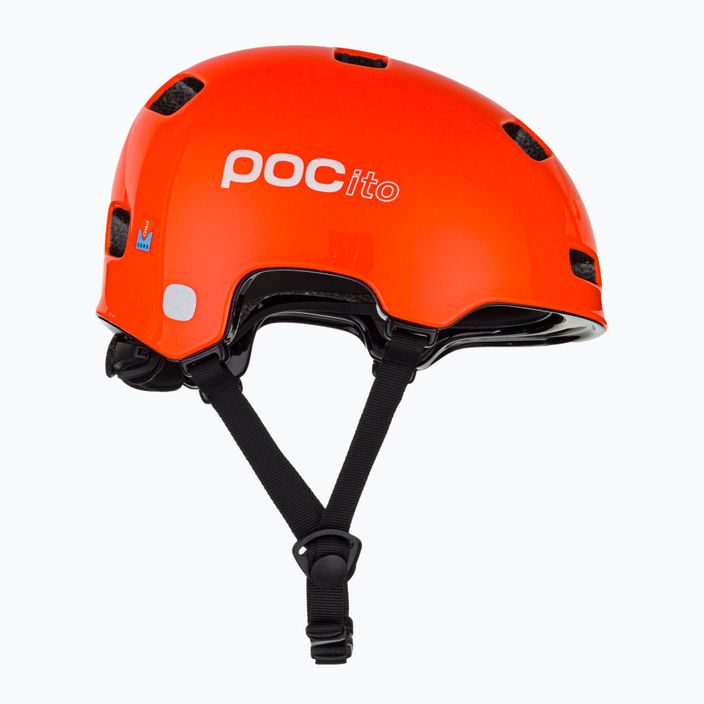 Παιδικό κράνος ποδηλάτου POC Pocito Crane MIPS φθορίζον πορτοκαλί 4