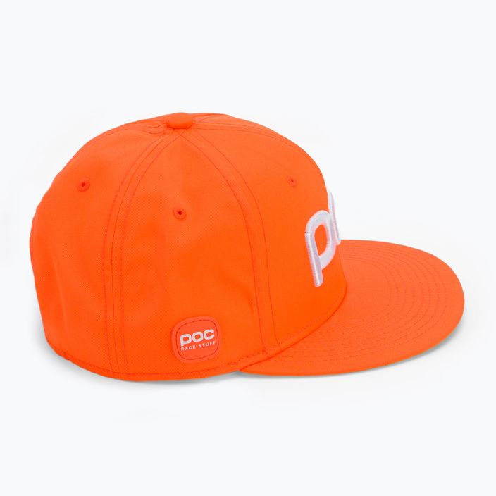 Καπέλο του μπέιζμπολ POC Race Stuff fluorescent orange 2