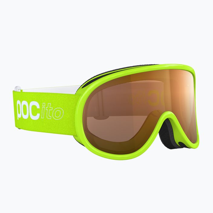 Παιδικά γυαλιά σκι POC POCito Retina fluorescent yellow/green 3