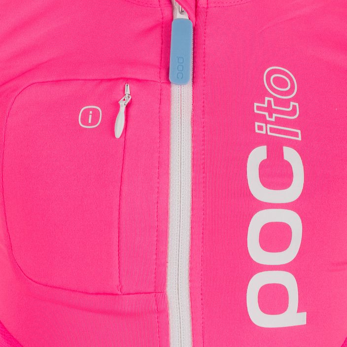 Παιδικό γιλέκο ασφαλείας POC POCito VPD Air Vest fluorescent pink 4