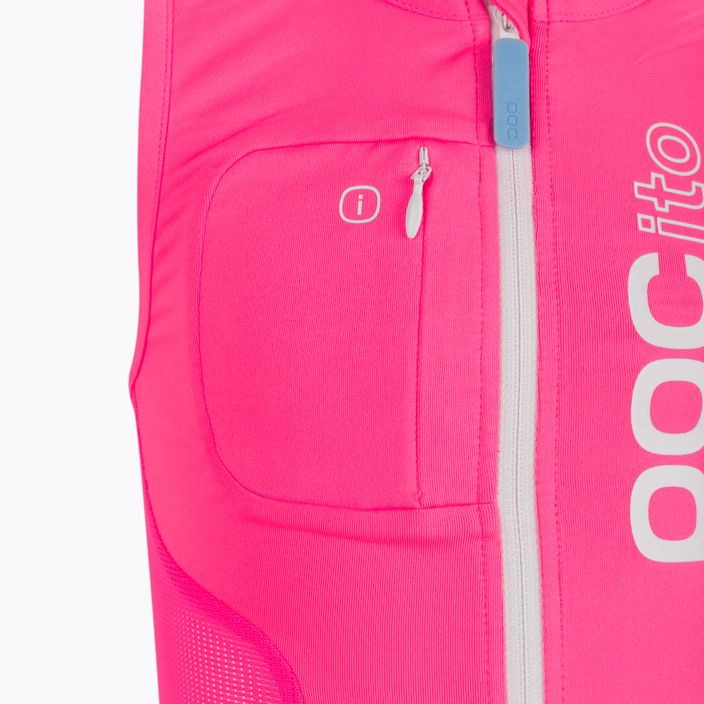 Παιδικό γιλέκο ασφαλείας POC POCito VPD Air Vest fluorescent pink 5